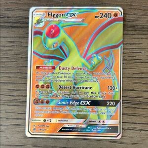 Flygon GX Pokémon Card